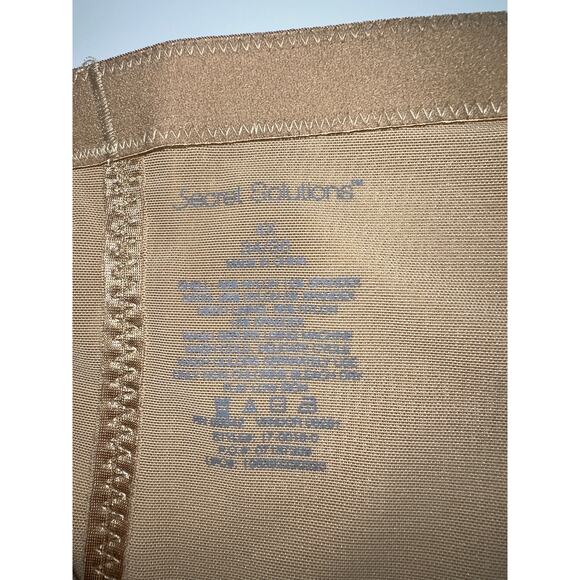 Woman Within Secret Shaper Shapewear Bottoms 4X High Rise Power Firm Control Tan - Picture 7 of 10